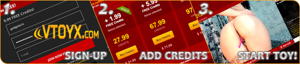 VTOYX.com shake hot vibra sex toy on real girls - Bonus: Receive 200 tokens FREE! (a $20.99 USD value) when you upgrade your account. Unlock PM & remove ads for $19.95 USD monthly. Please note we only use your credit card to confirm your identity and will never be charged. You will also receive BONUS credits in green for every purchase that you made!